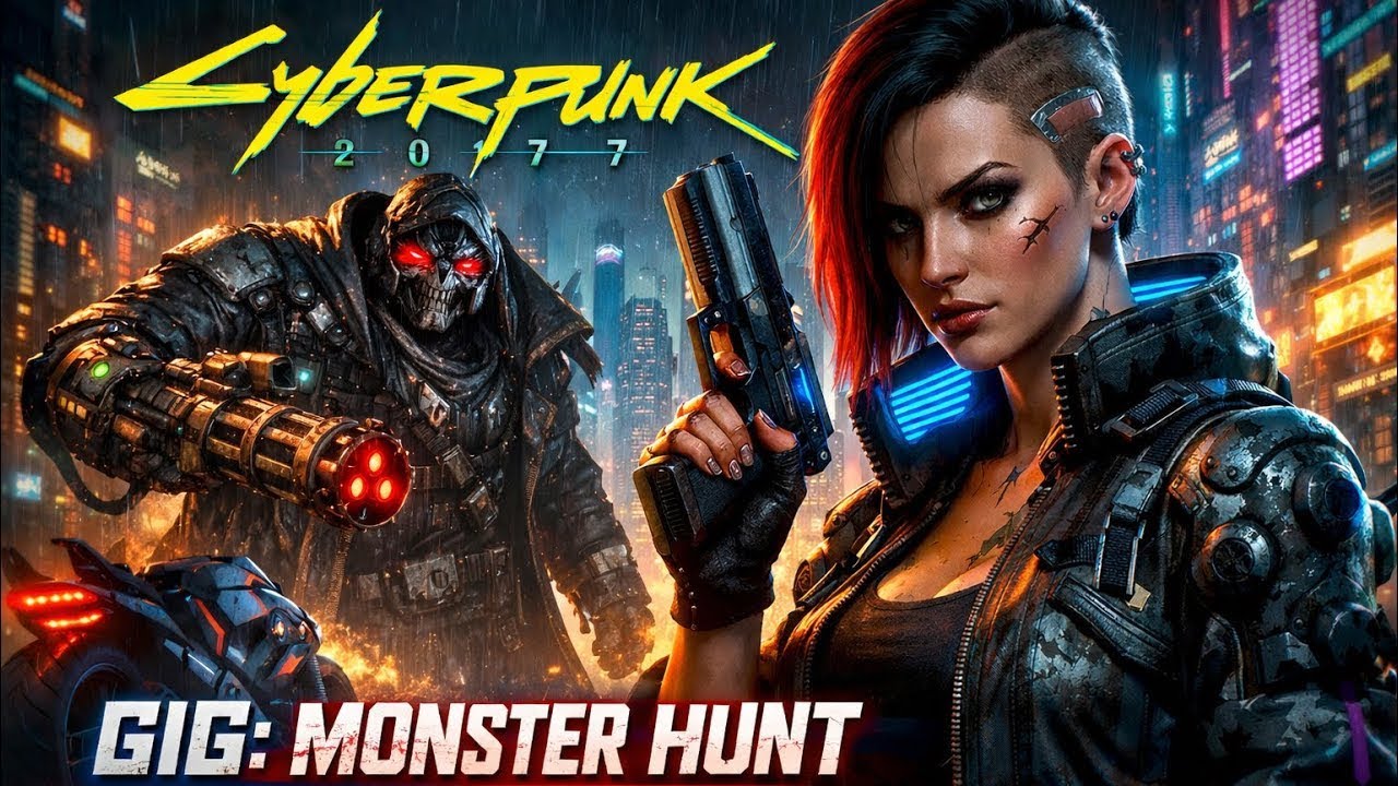 🎮 Cyberpunk 2077 PS5 | GIG: Monster Hunt One-Take Stealth | Casual Gamer No Alerts