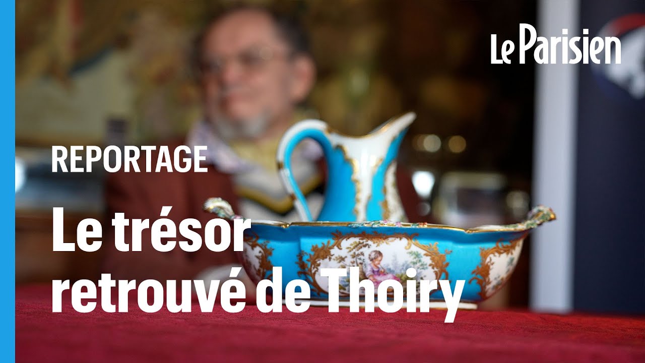 37 ans apr&egrave;s, le comte de La Panouse retrouve le tr&eacute;sor du ch&acirc;teau de Thoiry