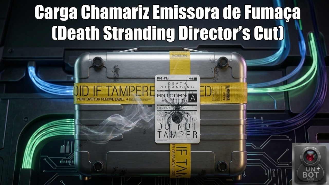 CARGA CHAMARIZ EMISSORA DE FUMAÇA (Death Stranding Director's Cut)