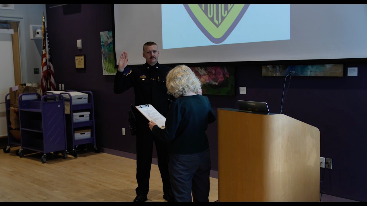 Eastham Police Department, Promotional Ceremony