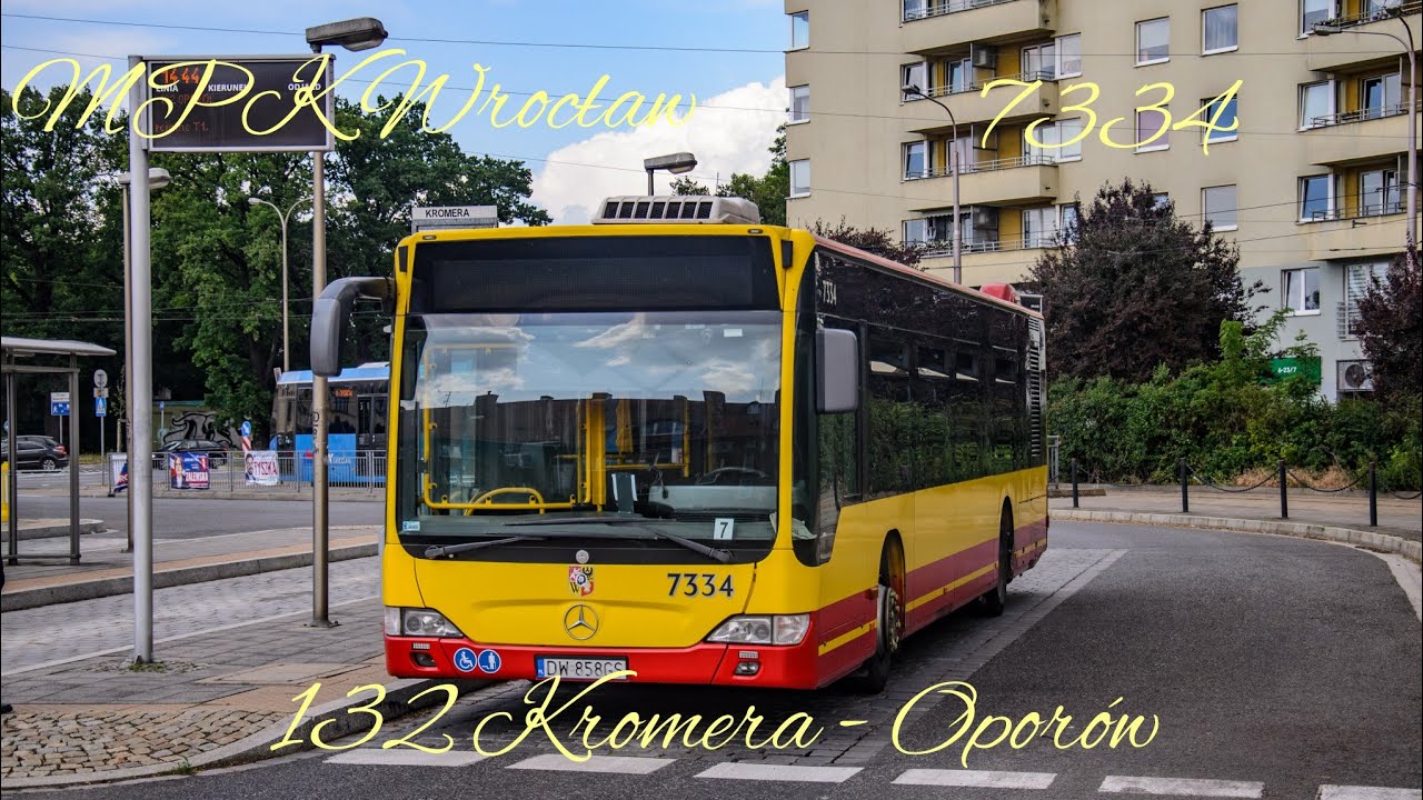 MPK Wrocław - linia 132 (Kromera - Oporów)