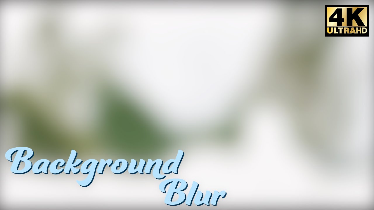 1hr Abstract White Blurred Background With Relaxing Music | 4K Relaxing Screensaver for Meditation