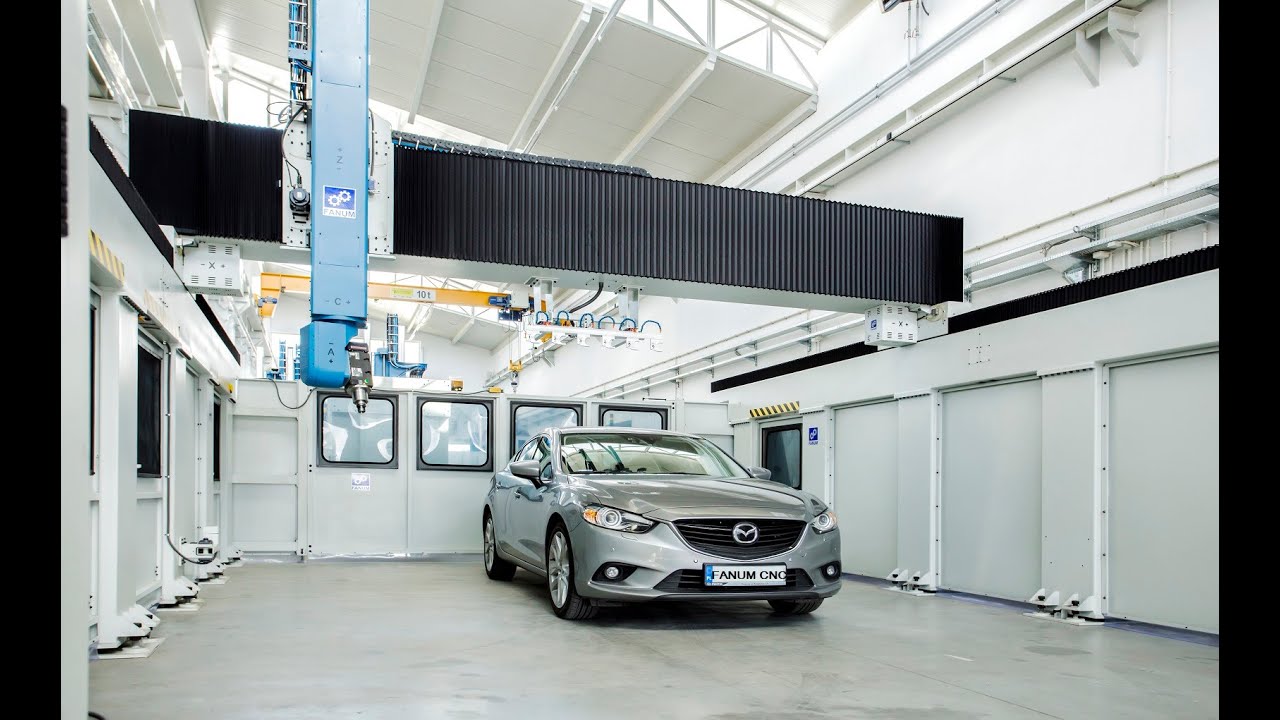Obrabiarki CNC FANUM 5 Osiowe Centra Obróbcze Lambda GT, VT, ST w produkcji form i modeli