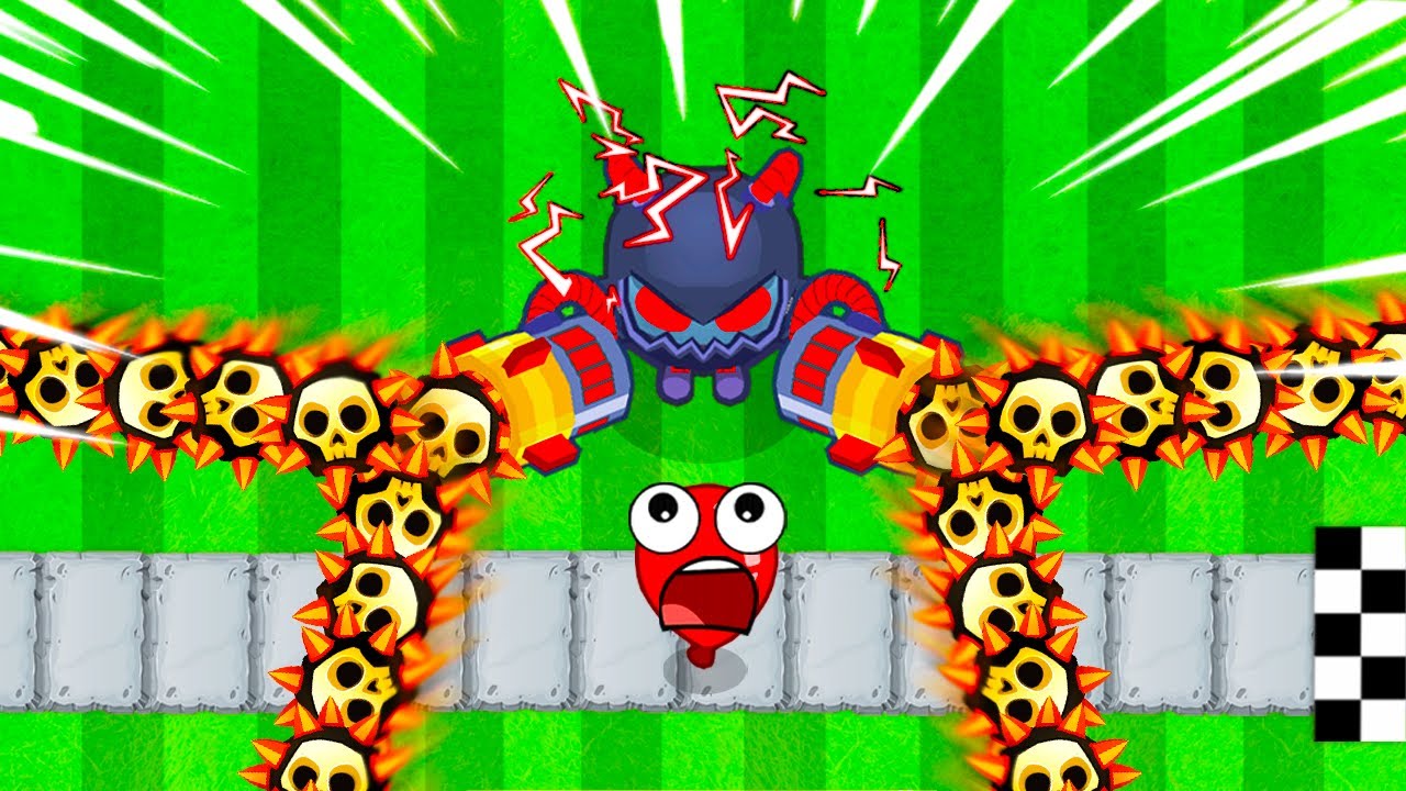 ANTI-BLOON that shoots SUPER MINES vs DUMMY BOSS Challenge in BTD 6!