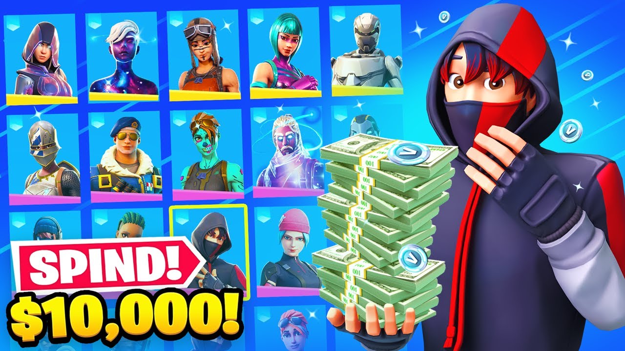 OMG🤑😱 Ich zeige meinen 10.000€ Fortnite Spind
