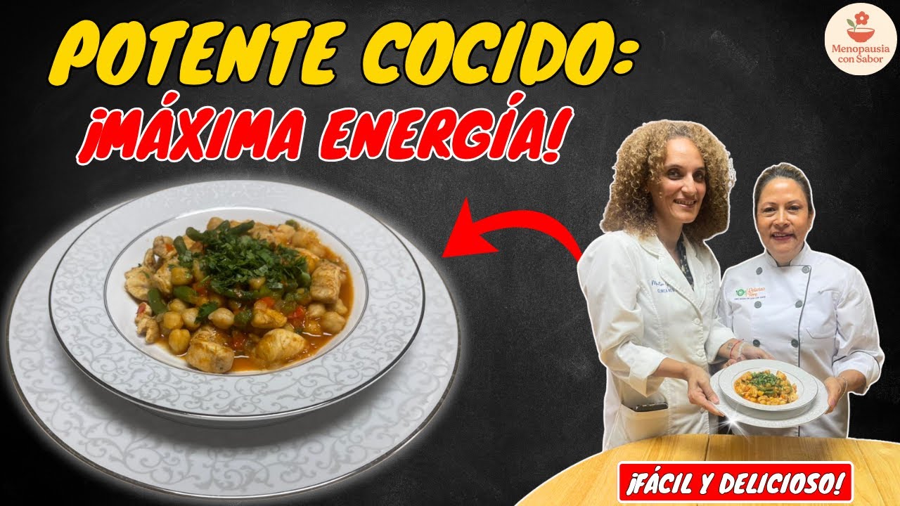 Este cocido de garbanzos te devuelve la energía y el ánimo en la menopausia 💪🌿