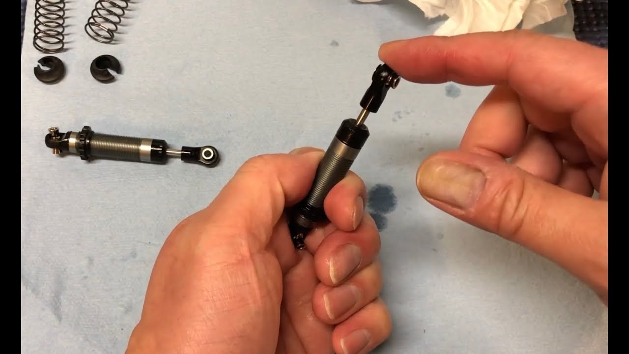How to properly build Traxxas TRX-4 shocks
