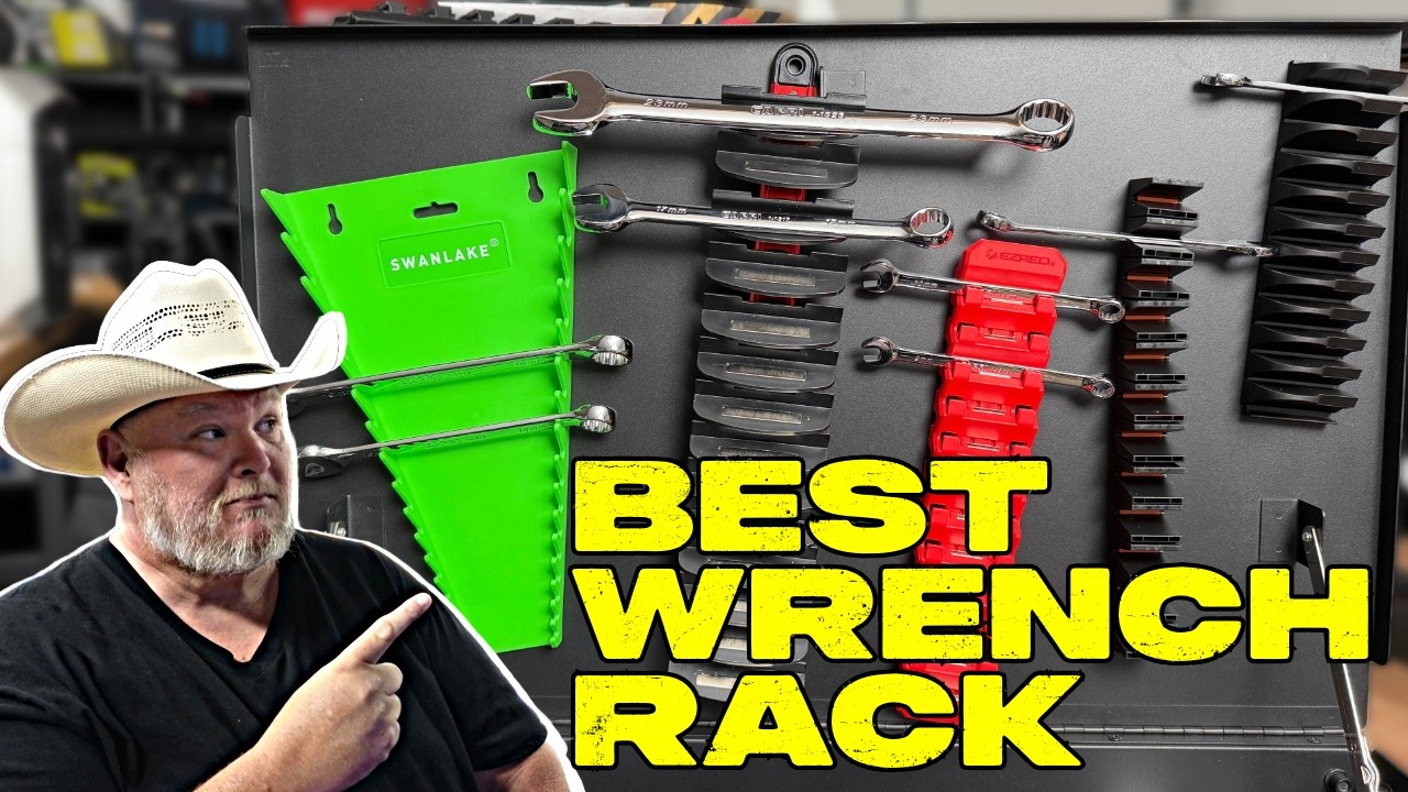 Best Wrench Rack / Organizer for Tool Carts!