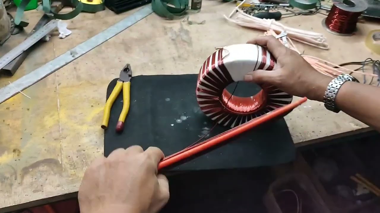 Transformer rewinding step by step using bulb method 