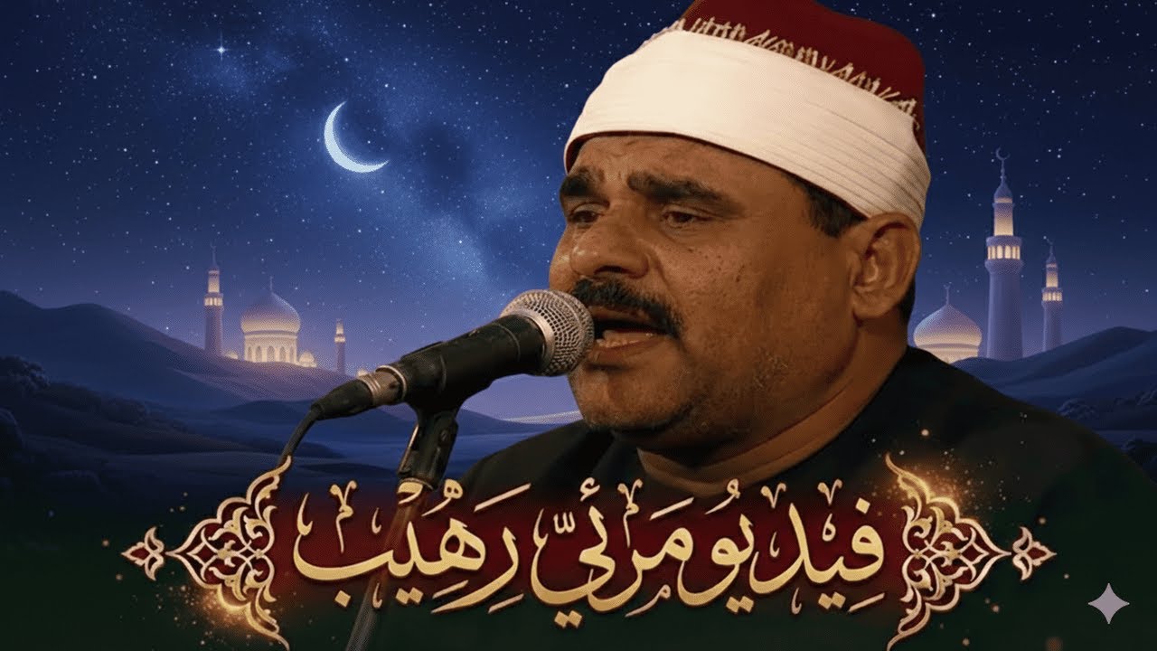 عجز عن وصفها الواصفون 🔥 الشيخ السيد متولي عبد العال 😍 فيديو مرئي رهيب HD