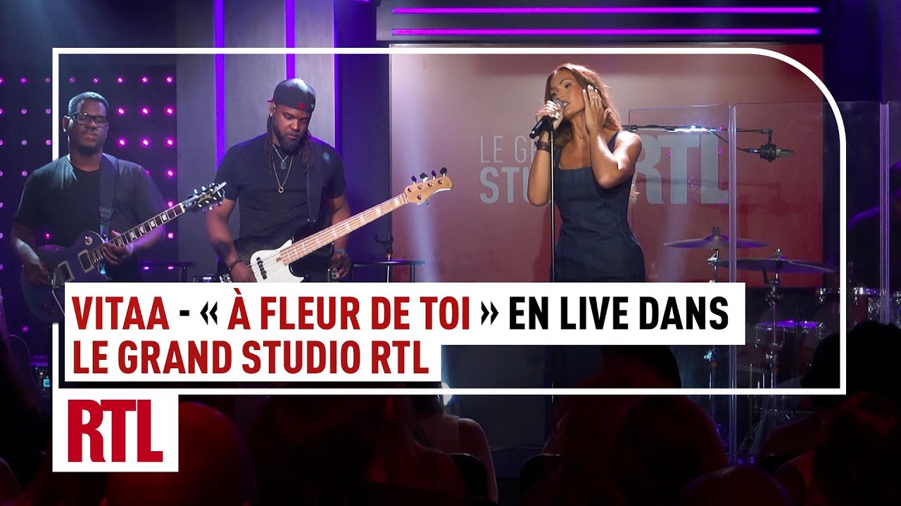 Vitaa - À fleur de toi (Live) Le Grand Studio RTL