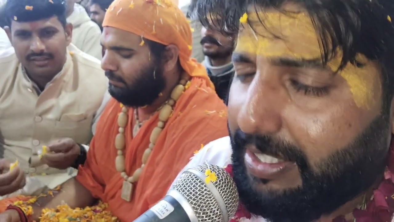 सीताराम कीर्तन सत्येंद्रगुर्जर जरारा प्रोग्राम देव नारायण सिरसा धाम