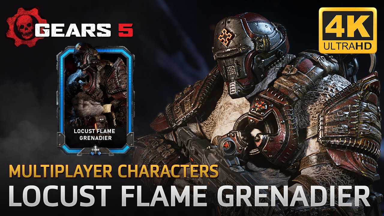 Gears 5 - Multiplayer Characters: Locust Flame Grenadier