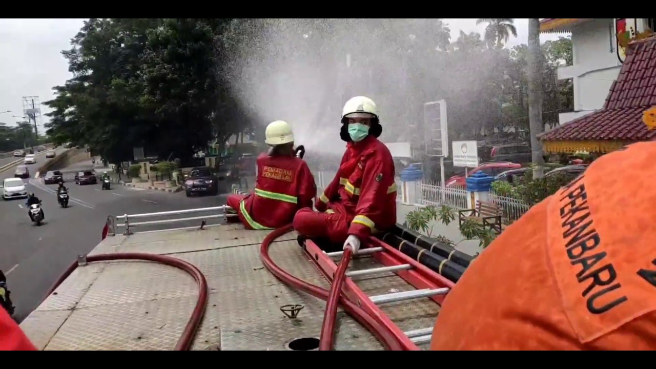 VIRAL DAMKAR PEKANBARU COVID 19