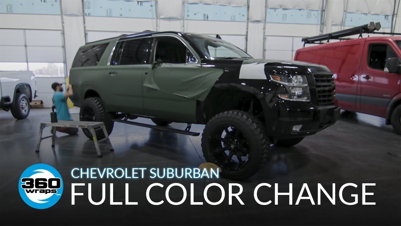 360 Wraps | TIME LAPSE | Chevrolet Suburban!!!