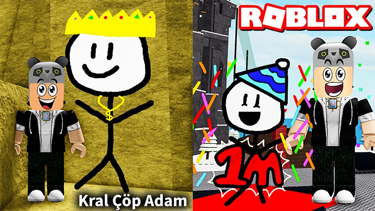 Çöp Adam Buluyorum!! - Panda ile Roblox Find the Stickmen