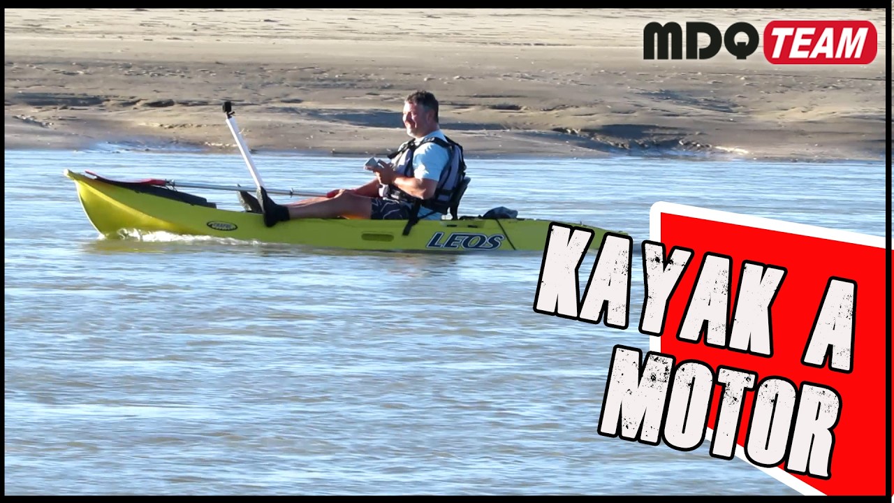 PRUEBA DEL MOTOR EDGE SMARTDRIVE en kayak Traful de Leos kayaks