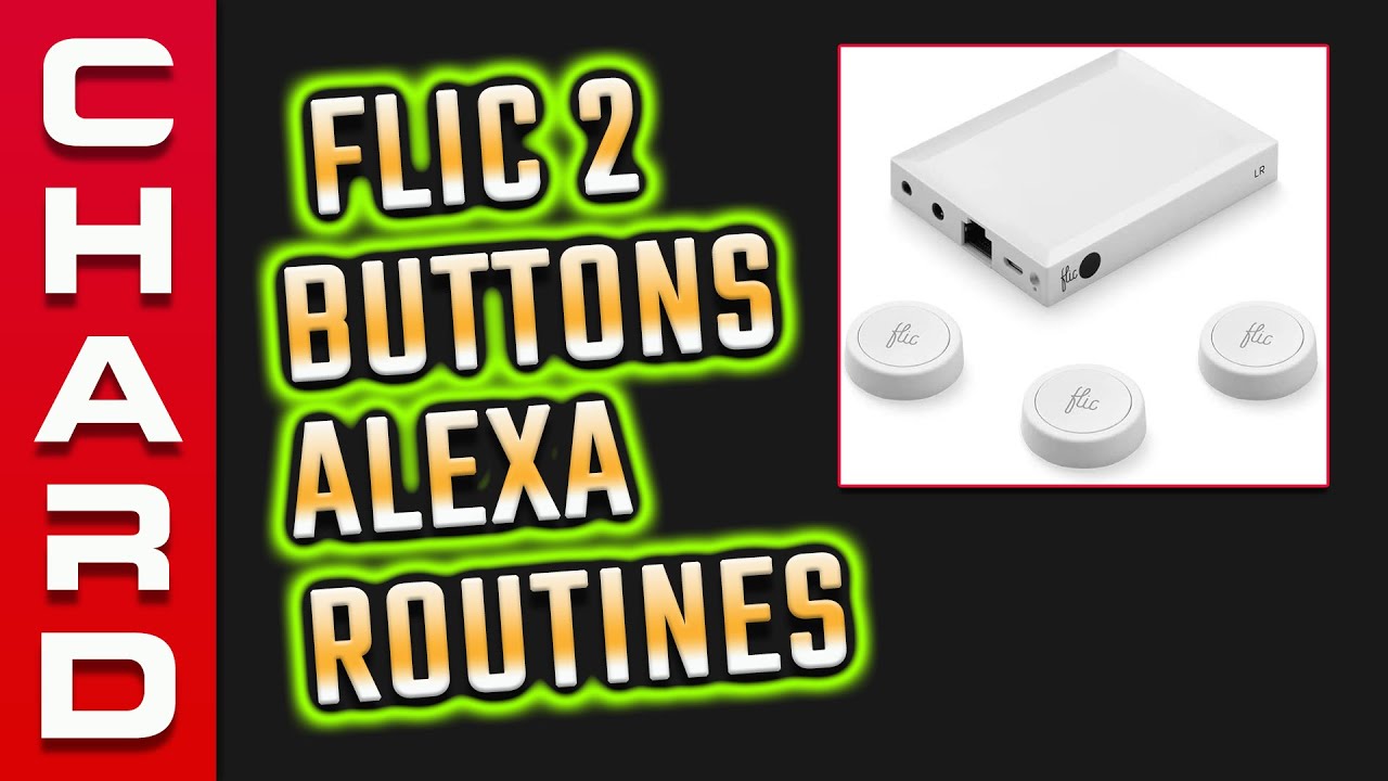 Flic 2 Buttons Alexa Routines - Movie Time & Bed Time