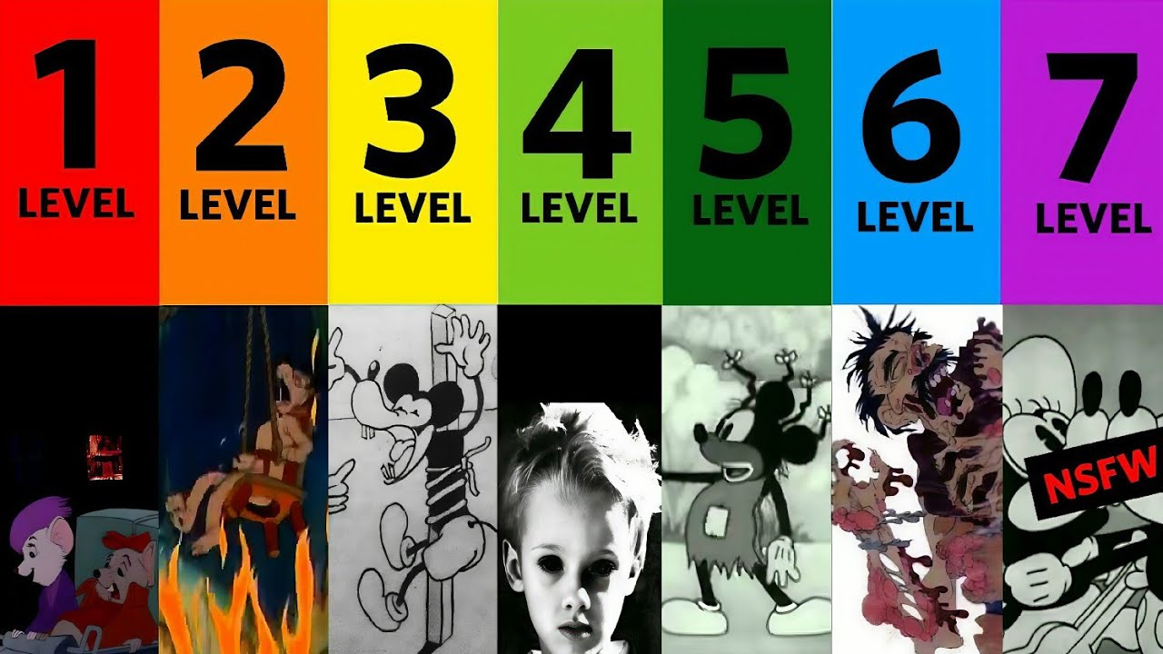 The 7 Levels Of Dark & Lost Disney Media