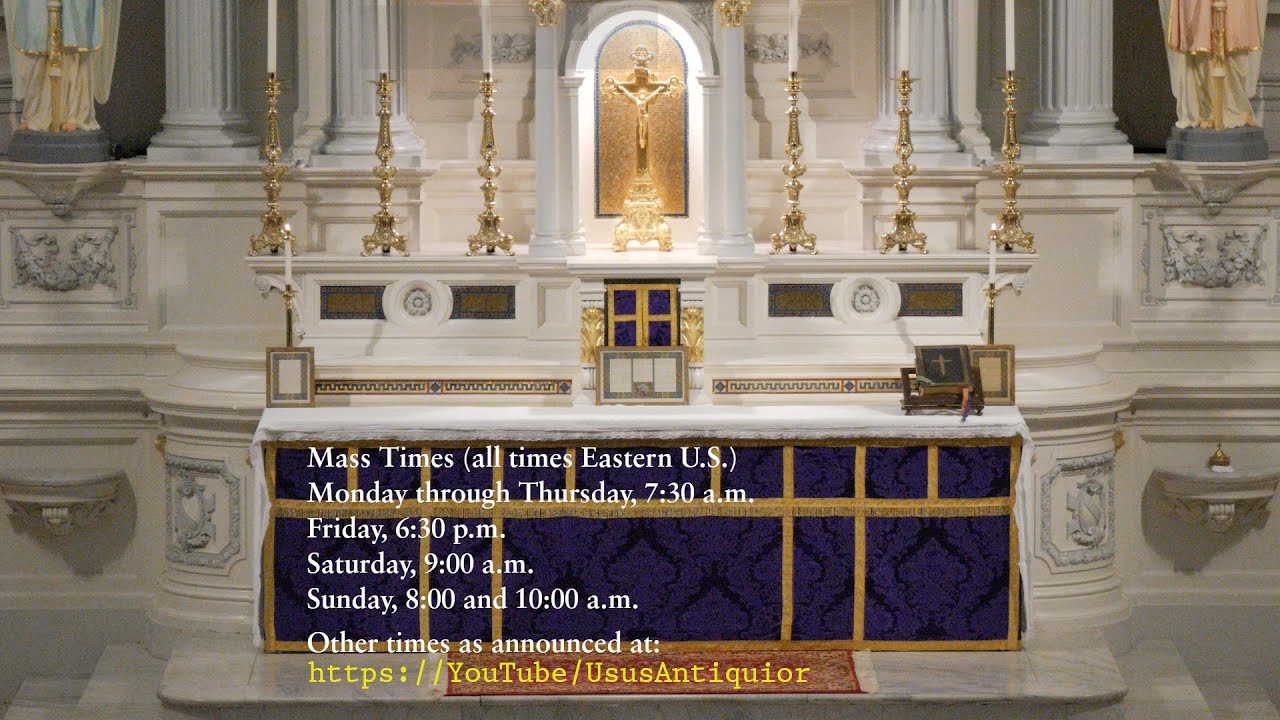 Holy Mass (Low) from Cleveland USA on 1 February 2026 (Septuagesima Sunday)