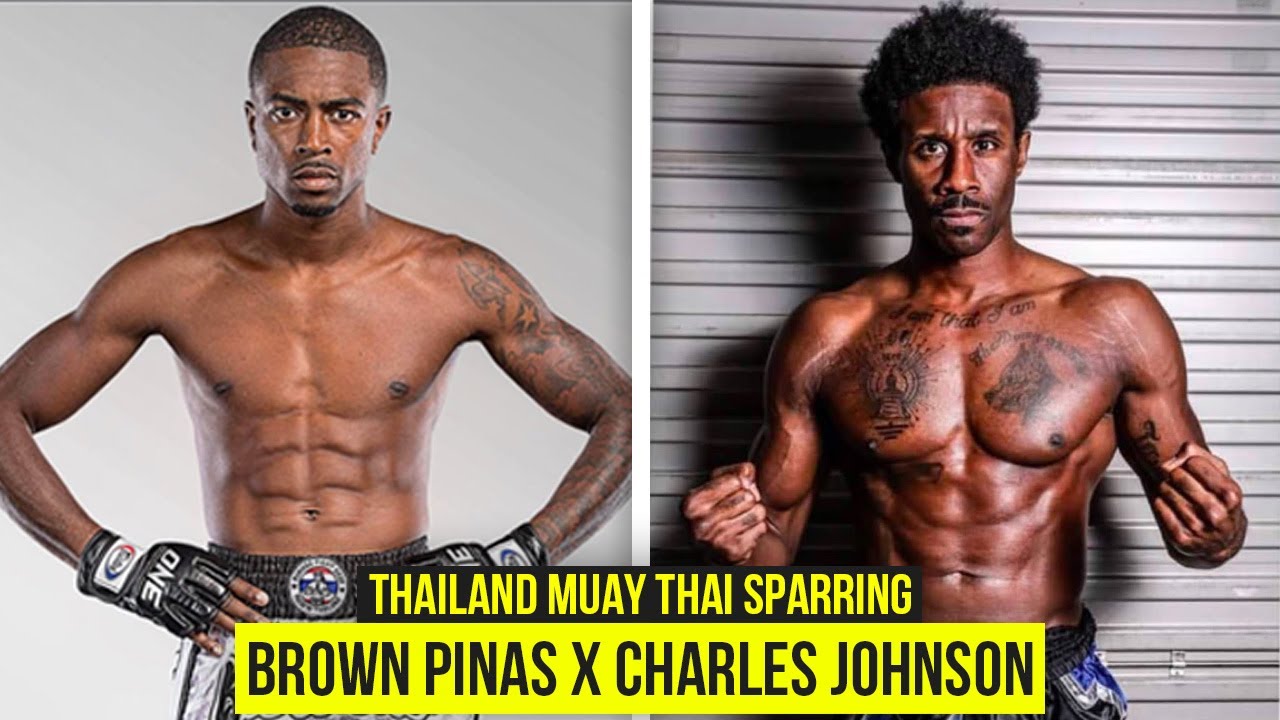 Technical Muay Thai Sparring in Thailand with Brown Pinas & Charles Johnson