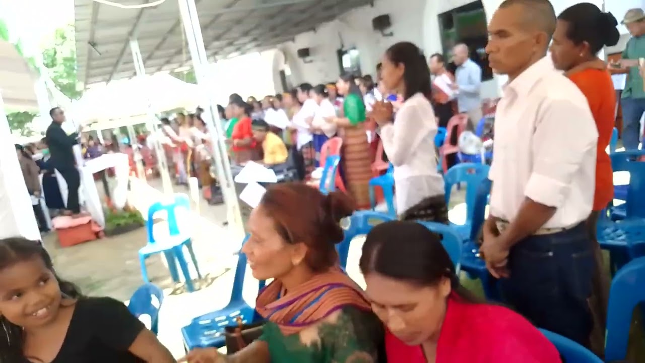 Late Post... Lagu penutup Misa Peresmian Paroki Allah Tritunggal Mahakudus 