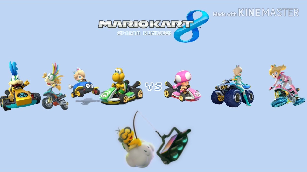 Mario Kart 8 Sparta Remix Sixparison