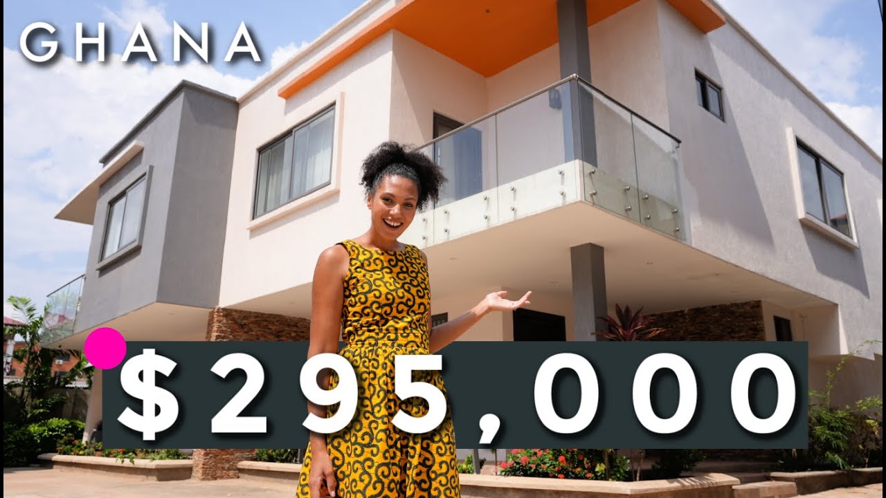 WHAT $295,000 GETS YOU IN GHANA | 4 BEDROOM HOUSE IN GATED COMMUNITY