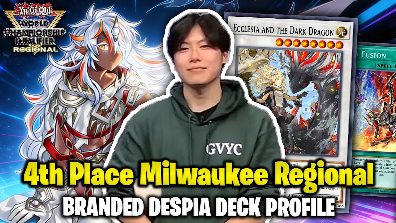 4th Place BRANDED DESPIA Milwaukee Regional Yu-Gi-Oh! Deck Profile (Sam Jiang) No Lock! In-Depth