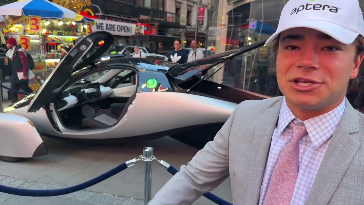 Aptera the new future of cars NYC ￼