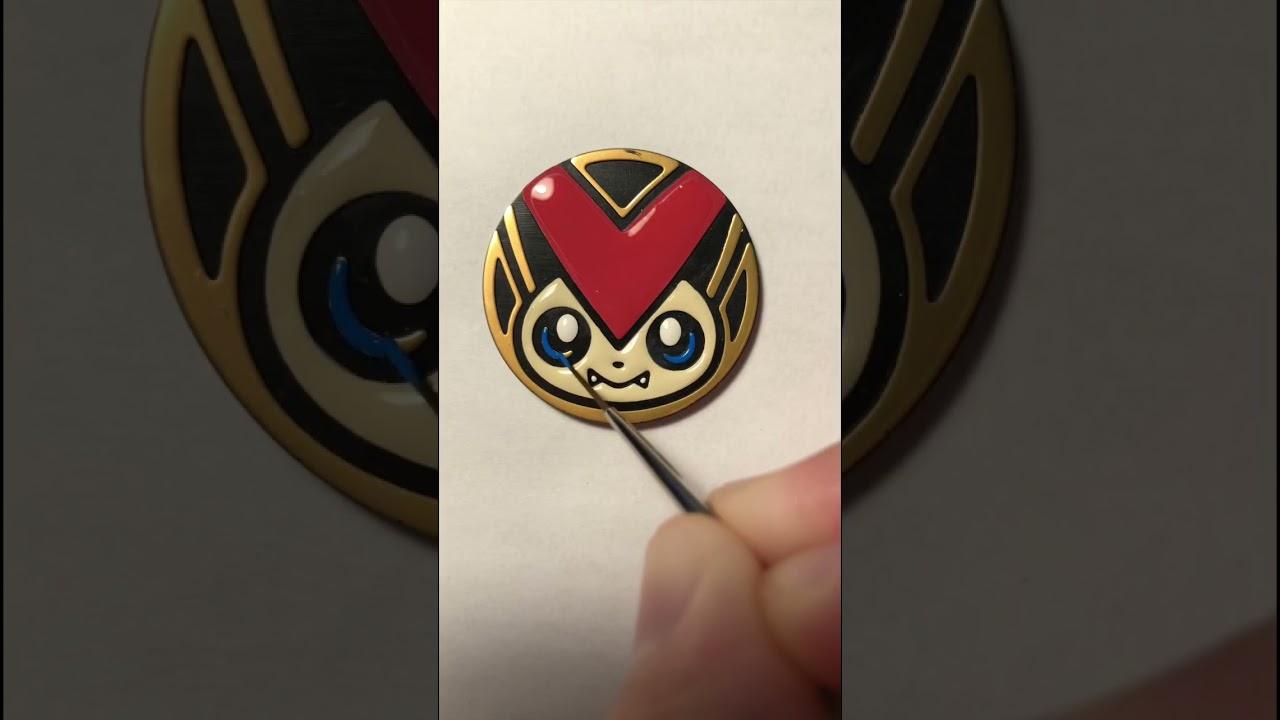 Painting Pok&eacute;mon Coins - Victini 🔥