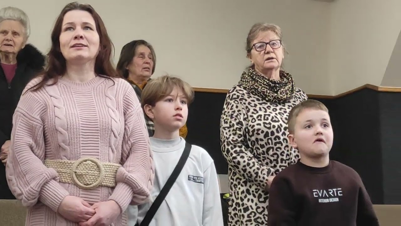 Радійте, співайте і славте. Общее пение, г Дубно.