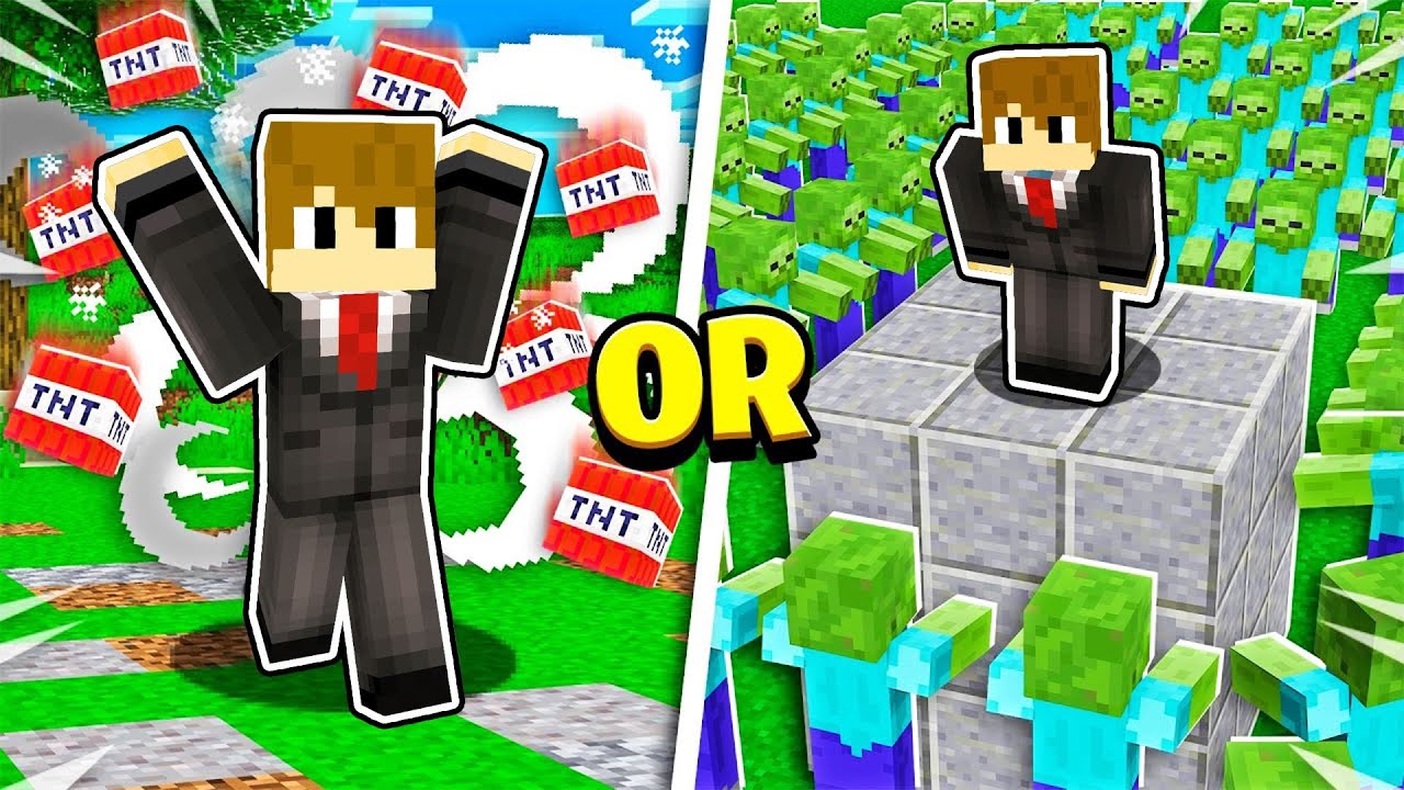 Ce YouTuberii Alegii Pe *MINECRAFT*