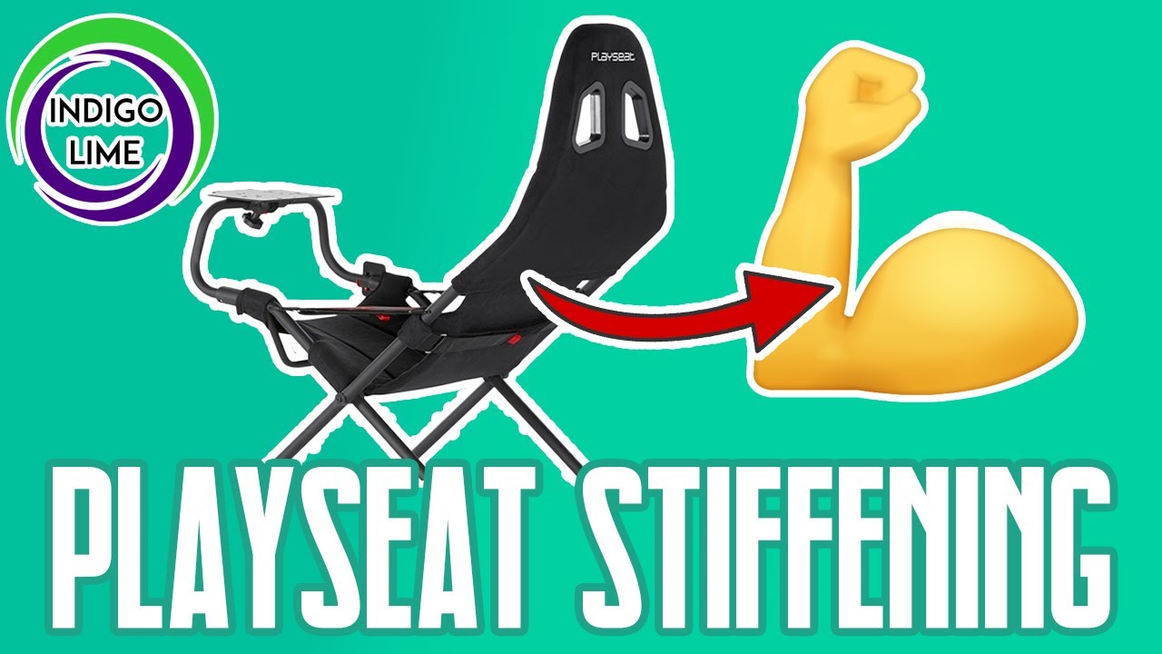 Playseat Challenge Stiffening Reinforcement Mods (Indigo Lime)