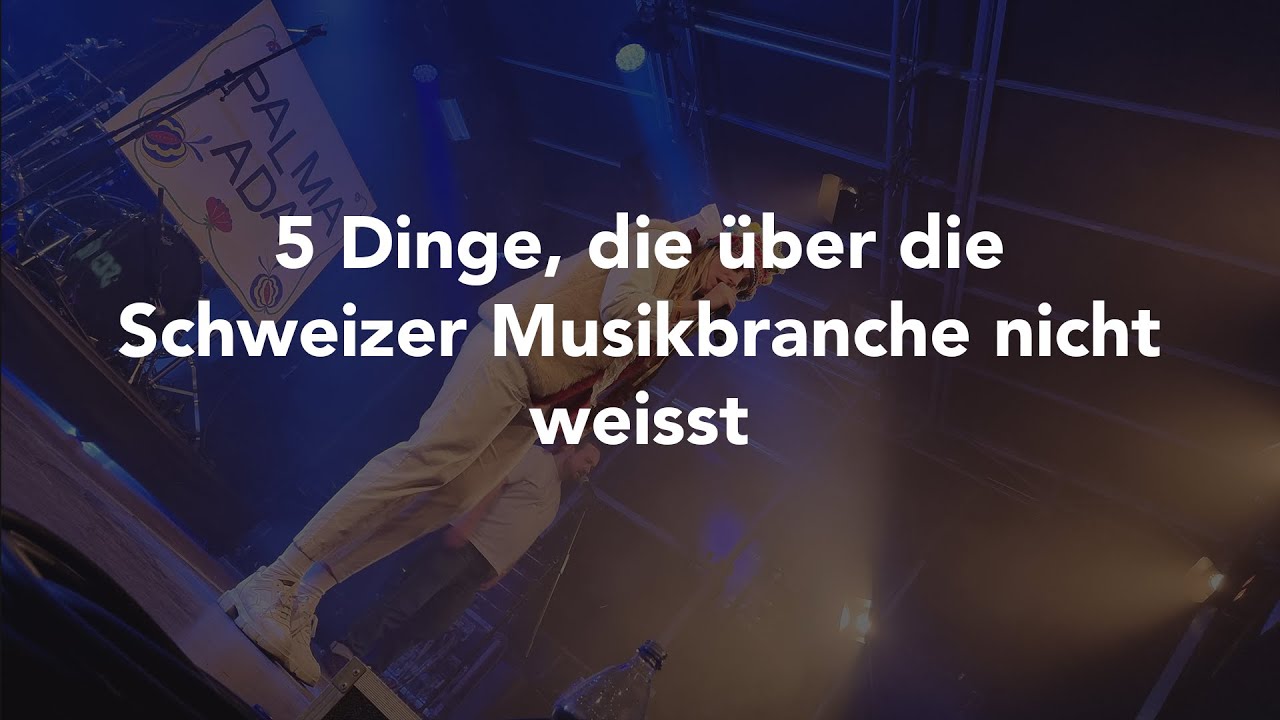 5 Wahrheiten über die Schweizer Musikbranche (die dir niemand sagt)
