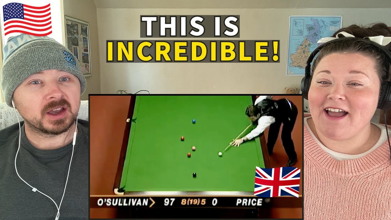 Americans React to Ronnie O'Sullivan - Fastest 147 in Snooker History