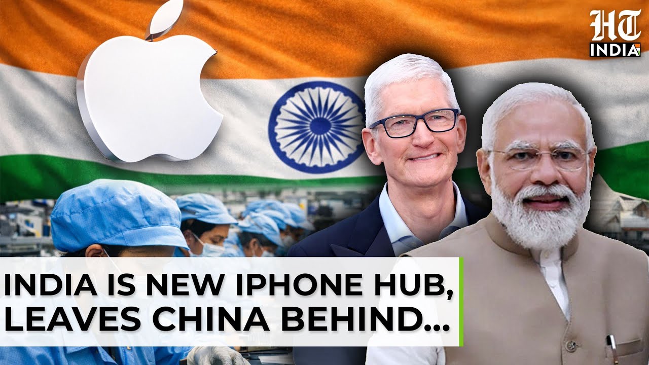 Из Китая в Индию: Apple теперь производит каждый четвертый iPhone, поскольку Индия становится клю...