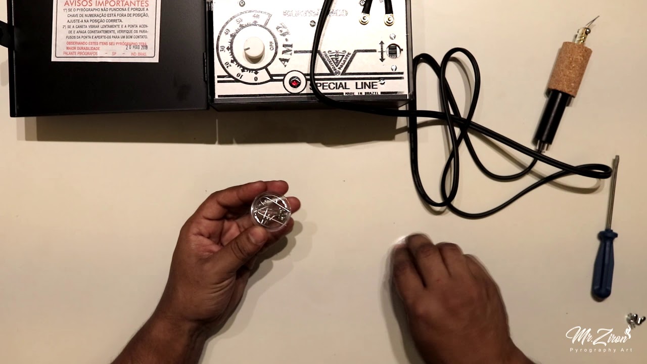 Unboxing Pirógrafo Palante Eletrônico AM-12