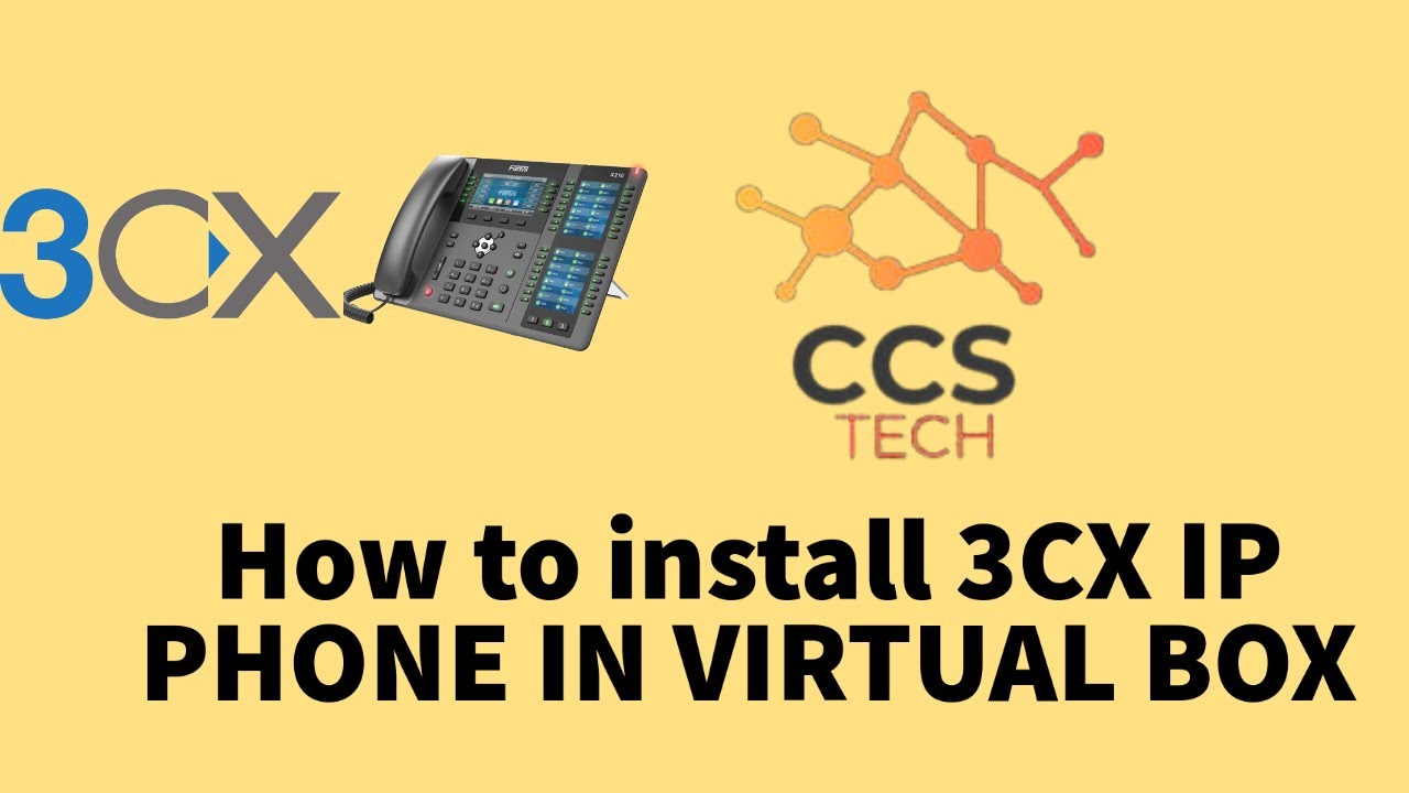 How to install 3CX IP-BPX system on virtual box #3cx #iphone #ubuntu #fanvil #linux
