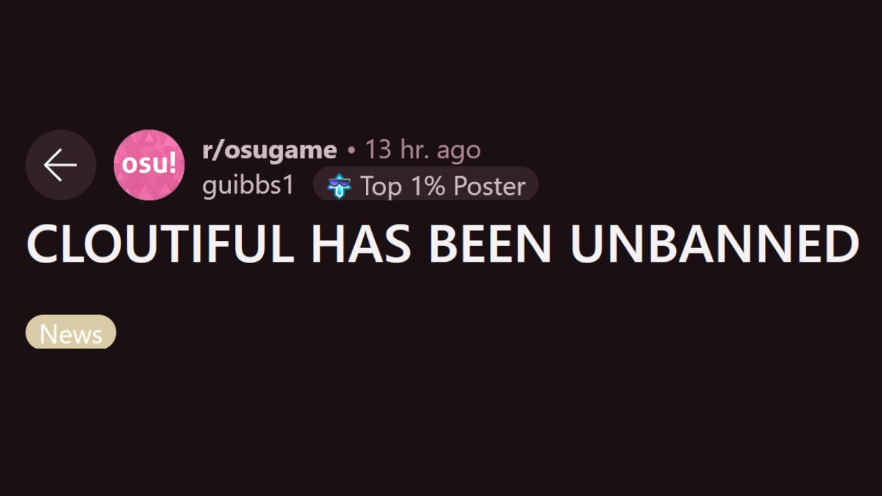 Cloutiful Unbanned