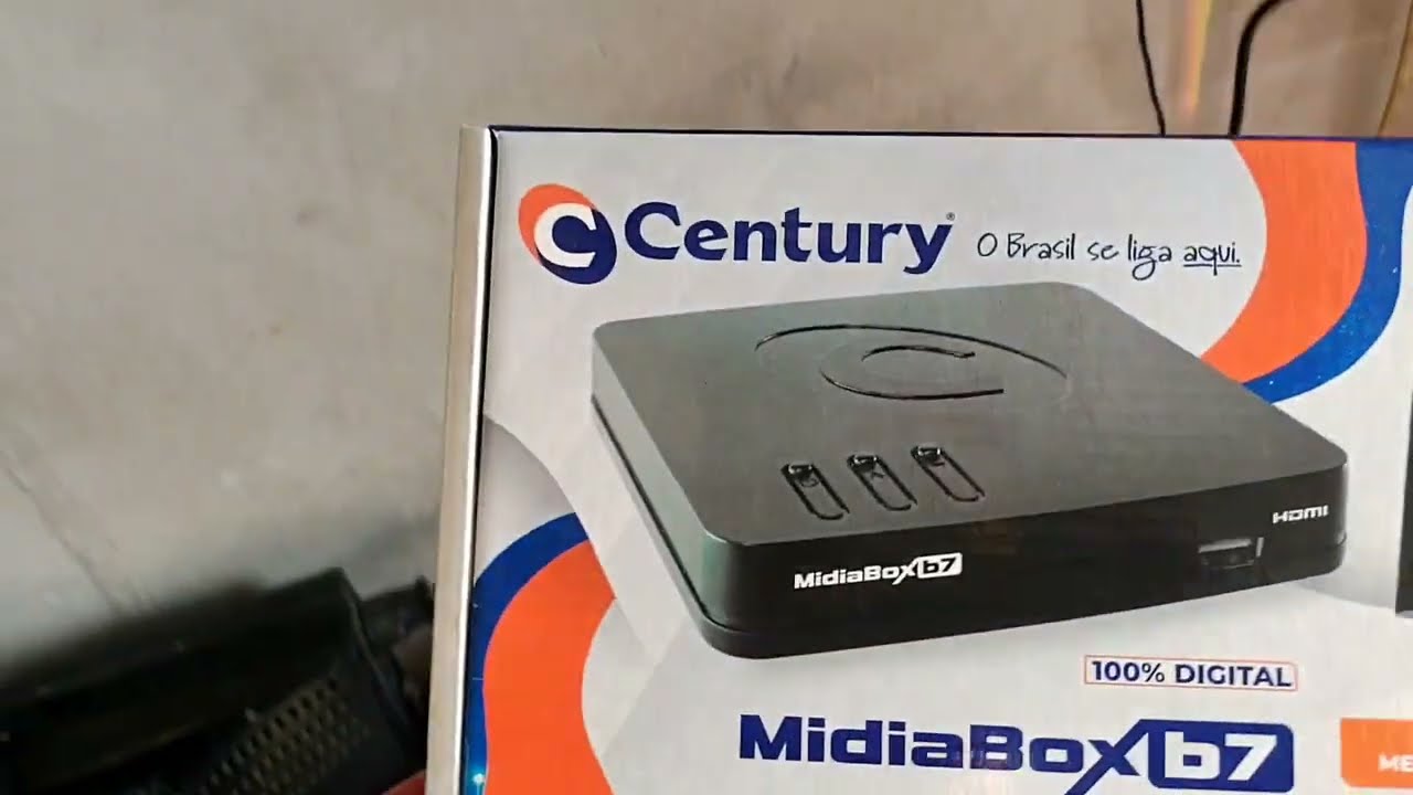 mídia box b7 Demostracao dos canais No D2