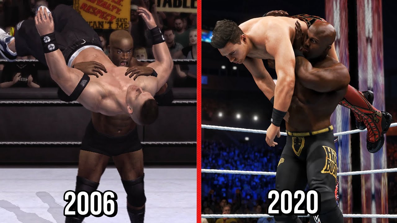 Evolution Of Bobby Lashley in WWE Games!