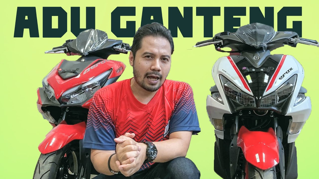 PARKIR BARENG YAMAHA NEW AEROX 2021 VS OLD AEROX 2020 ‼️ | CAKEP VERSI LAWAS ❓
