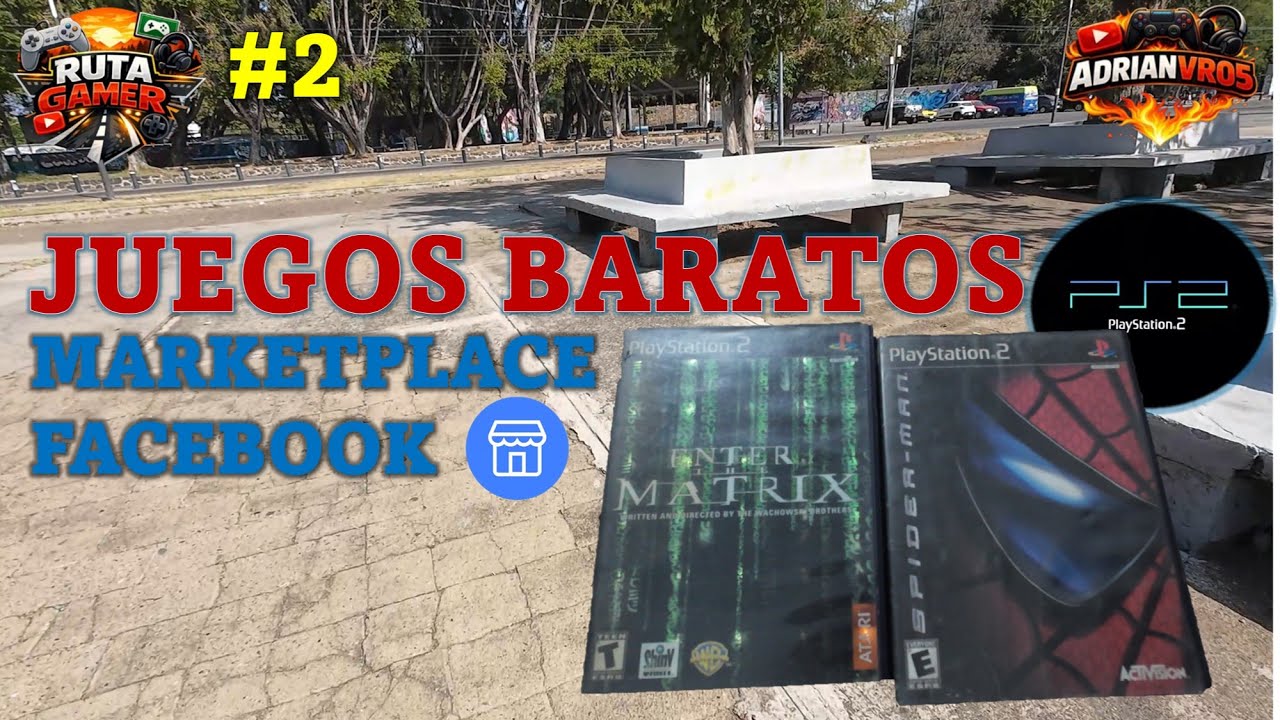 RUTA GAMER #2 | Compramos Spiderman y Matrix para PS2 | Marketplace de Facebook