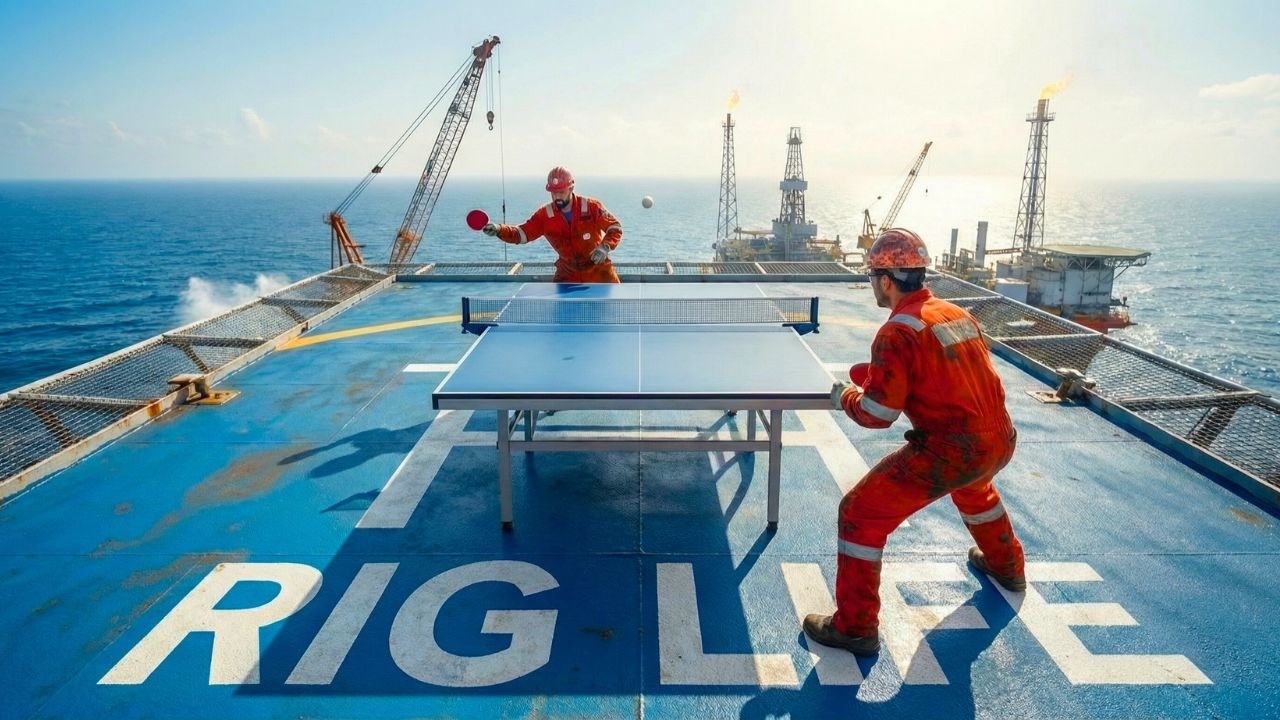 What Offshore Oil Rig Crew Members Do For Fun