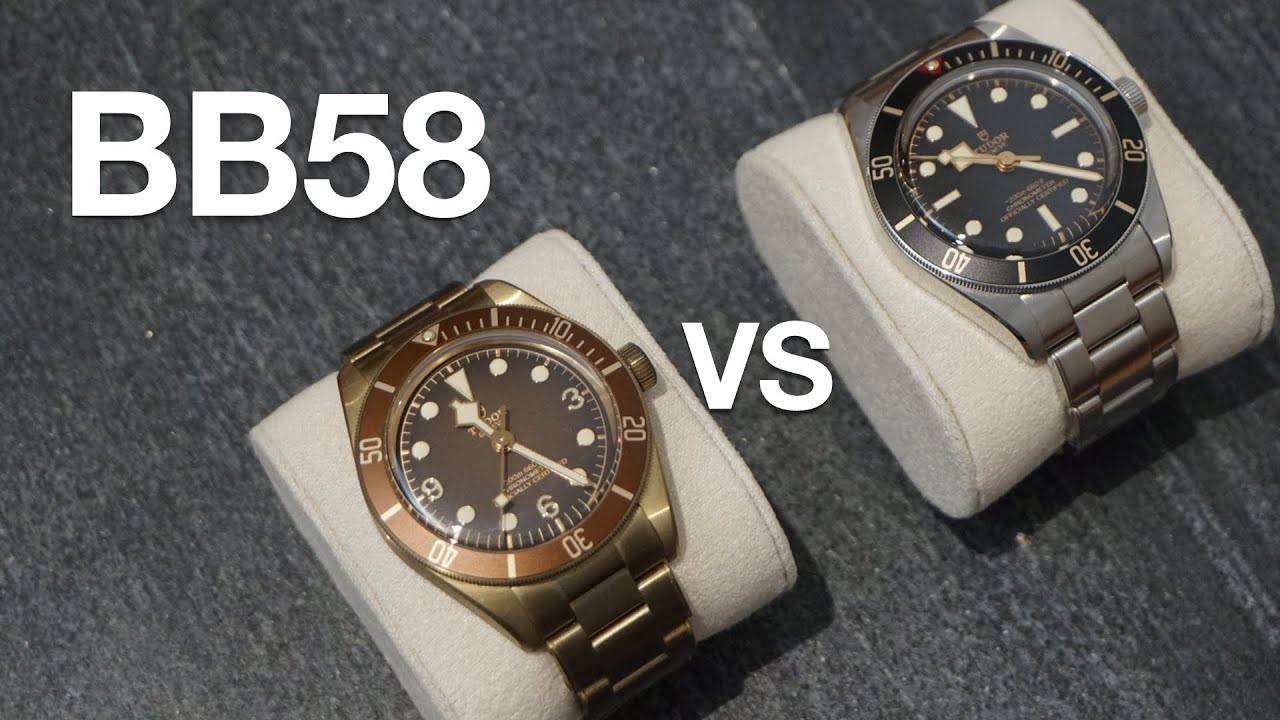 TUDOR Black Bay Fifty-Eight Bronze vs Original Black Comparison (BB58 Review)
