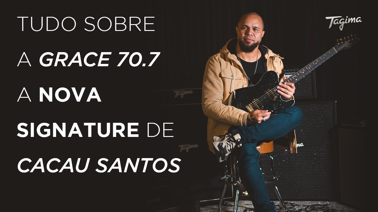 A nova signature de Cacau Santos Grace 70.7 sendo apresentada por Márcio Zaganin