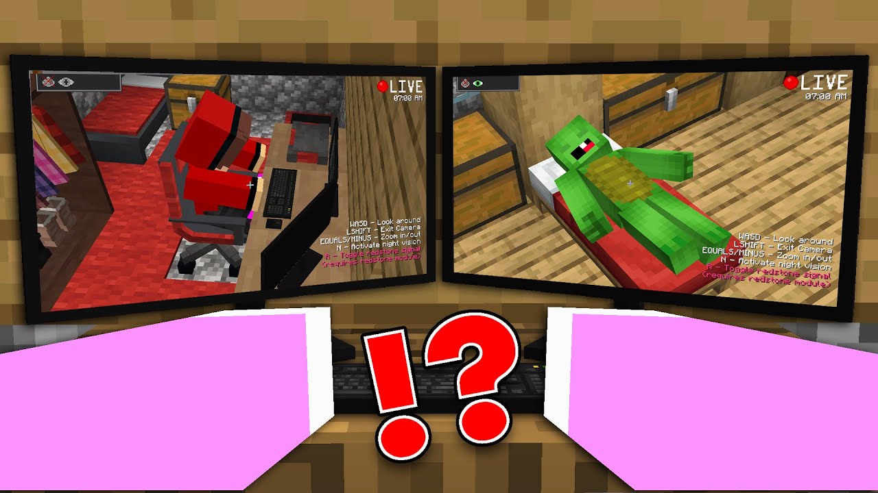 He Was Watching JJ and Mikey All the Time ?! (Maizen)