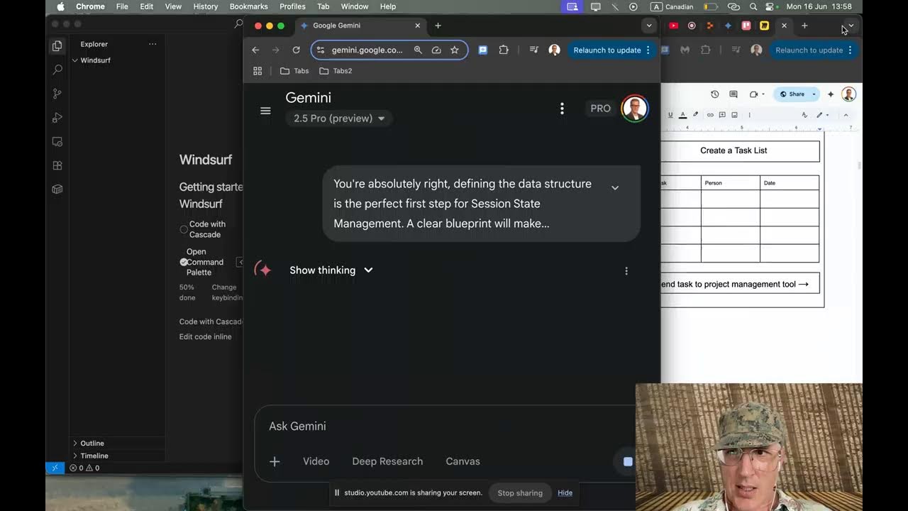 Windsurf Planning Mode Vide Code Demo