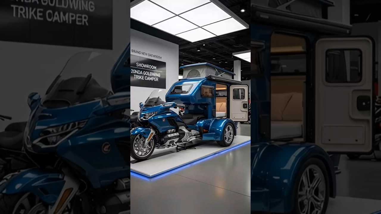2026 Honda Goldwing Trike Camper &ndash; The ULTIMATE 3-Wheel Luxury RV on Two Wheels?! 😱🏍️
